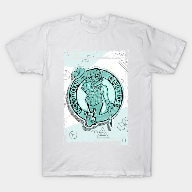 Custom celtics t shirt discount